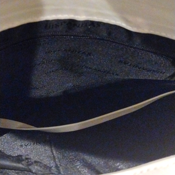 Shoulder Bag Purse -Leather - White -Made in Spain- Hispanitas - Picture 13 of 17